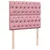 Produktbild 7 för Ramsäng med madrass rosa 120x200 cm sammet