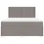 Produktbild 6 för Ramsäng med madrass taupe 180x200 cm tyg