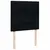 Produktbild 9 för Ramsäng med madrass svart 80x200 cm tyg