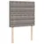 Produktbild 9 för Ramsäng med madrass taupe 80x200 cm tyg