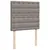 Produktbild 9 för Ramsäng med madrass taupe 90x190 cm tyg