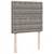 Produktbild 9 för Ramsäng med madrass taupe 90x200 cm tyg