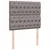 Produktbild 9 för Ramsäng med madrass taupe 120x200 cm tyg