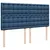 Produktbild 9 för Ramsäng med madrass blå 180x200 cm tyg