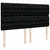 Produktbild 9 för Ramsäng med madrass svart 200x200 cm tyg