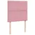 Produktbild 9 för Ramsäng med madrass rosa 90x190 cm sammet