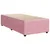 Produktbild 10 för Ramsäng med madrass rosa 90x200 cm sammet