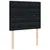 Produktbild 9 för Ramsäng med madrass svart 120x200 cm sammet