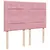Produktbild 12 för Ramsäng med madrass rosa 160x200 cm sammet