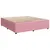 Produktbild 10 för Ramsäng med madrass rosa 180x200 cm sammet