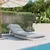 Produktbild 3 för Futonbäddsoffa med madrass vit 60x206x11 cm massiv furu
