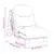 Produktbild 11 för Futonbäddsoffa med madrass vit 60x206x11 cm massiv furu