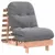 Produktbild 2 för Futonbäddsoffa med madrass 60x206x11 cm massivt douglasträ