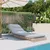 Produktbild 3 för Futonbäddsoffa med madrass 70x206x11 cm massiv furu