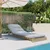 Produktbild 3 för Futonbäddsoffa med madrass 70x206x11 cm impregnerad furu