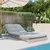 Produktbild 3 för Futonbäddsoffa med madrass 80x206x11 cm massiv furu