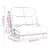 Produktbild 11 för Futonbäddsoffa med madrass vaxad brun 80x206x11 cm massiv furu