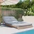 Produktbild 3 för Futonbäddsoffa med madrass 100x206x11 cm massiv furu