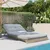 Produktbild 3 för Futonbäddsoffa med madrass 100x206x11 cm impregnerad furu