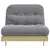 Produktbild 5 för Futonbäddsoffa med madrass 100x206x11 cm impregnerad furu
