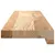 Produktbild 5 för Fönsterbänkar 2 st obehandlad 80x15x2 cm massiv ek