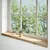 Produktbild 2 för Fönsterbänkar 2 st obehandlad 140x20x2 cm massiv ek