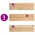 Produktbild 7 för Fönsterbänkar 2 st obehandlad 90x25x2 cm massiv ek