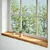 Produktbild 2 för Fönsterbänkar 2 st ljusbrun 120x20x2 cm massiv ek