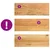 Produktbild 7 för Fönsterbänkar 2 st ljusbrun 70x25x2 cm massiv ek