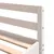 Produktbild 8 för Våningssäng med skrivbord & stege vit 200x200 cm massiv furu