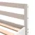 Produktbild 8 för Våningssäng med skrivbord & stege vit 160x200 cm massiv furu