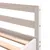 Produktbild 8 för Våningssäng med skrivbord & stege vit 140x200 cm massiv furu