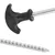 Produktbild 5 för Tältpinnar 24 st 20 cm Ø7 mm galvaniserat stål