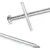 Produktbild 4 för Tältpinnar 24 st 23 cm Ø6 mm galvaniserat stål
