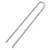 Produktbild 3 för Tältpinnar 12 st U-formade 41,5 cm Ø12 mm galvaniserat stål