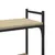 Produktbild 8 för Tvättmaskinsskåp sonoma-ek 67x25x163 cm konstruerat trä