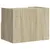 Produktbild 7 för Väggmonterade sängbord 2 st sonoma-ek 45x30x35 cm