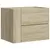 Produktbild 2 för Väggmonterat sängbord sonoma-ek 45x30x35 cm