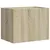 Produktbild 6 för Väggmonterat sängbord sonoma-ek 45x30x35 cm