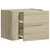 Produktbild 8 för Väggmonterade sängbord 2 st sonoma-ek 45x30x35 cm