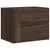 Produktbild 4 för Väggmonterade sängbord 2 st brun ek 45x30x35 cm