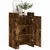 Produktbild 3 för Skänk rökfärgad ek 45x35x75 cm konstruerat trä