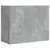 Produktbild 6 för Väggskåp betonggrå 75x35x60 cm konstruerat trä