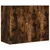 Produktbild 6 för Väggskåp rökfärgad ek 75x35x60 cm konstruerat trä