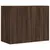 Produktbild 6 för Väggskåp brun ek 75x35x60 cm konstruerat trä