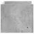 Produktbild 5 för Vägghylla betonggrå 70,5x35x30,5 cm konstruerat trä