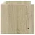 Produktbild 5 för Vägghylla sonoma-ek 100x35x30,5 cm konstruerat trä