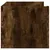 Produktbild 5 för Vägghylla rökfärgad ek 100x35x30,5 cm konstruerat trä