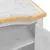 Produktbild 7 för Garderob Corona vit 102x52x186 cm massiv furu