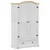 Produktbild 2 för Garderob Corona vit 102x52x186 cm massiv furu